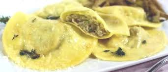 Ravioli con carciofi