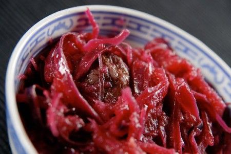 Cavolo rosso alle castagne