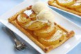 Sfoglia di pere con miele e zenzero