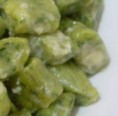 Malfatti con ricotta e rucola